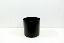 Load image into Gallery viewer, Black Standard Cylindrical Decorative Pots
