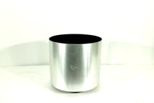 Load image into Gallery viewer, Brushed Aluminum (Silver) Standard Cylindrical Decorative Pots