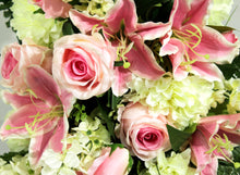 Load image into Gallery viewer, Funeral Flower Arrangement on Stand