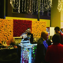 Load image into Gallery viewer, Red Marigold Flower Panels and Walls