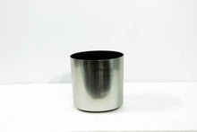 Load image into Gallery viewer, Brushed Aluminum (Silver) Standard Cylindrical Decorative Pots