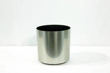 Load image into Gallery viewer, Brushed Aluminum (Silver) Standard Cylindrical Decorative Pots