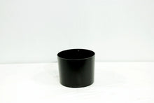 Load image into Gallery viewer, Black Standard Cylindrical Decorative Pots