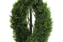 Load image into Gallery viewer, Double Spiral Evergreen Topiary