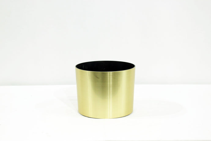 Gold Standard Cylindrical Decorative Pots