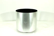 Load image into Gallery viewer, Brushed Aluminum (Silver) Standard Cylindrical Decorative Pots