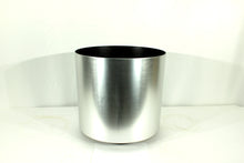 Load image into Gallery viewer, Brushed Aluminum (Silver) Standard Cylindrical Decorative Pots