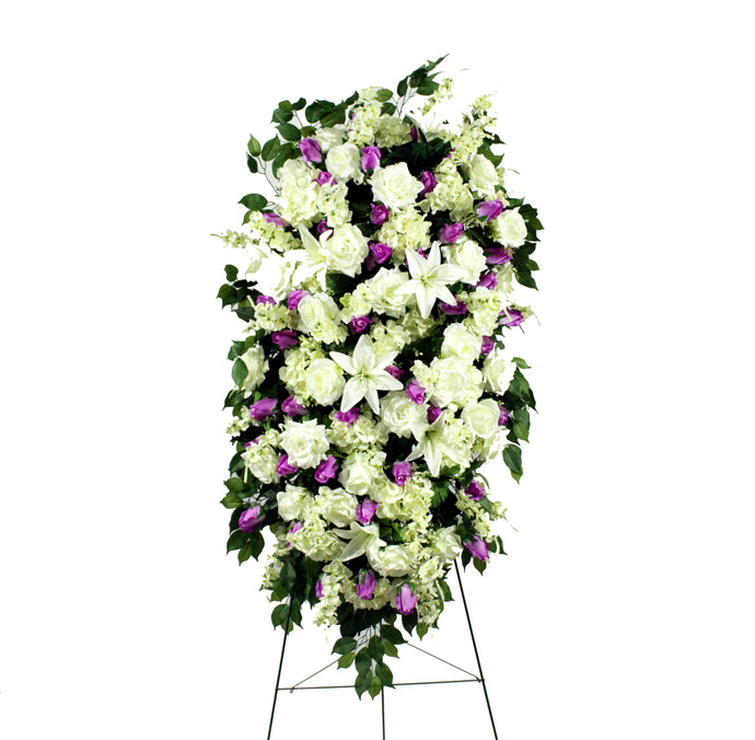 Funeral Flower Arrangement on Stand
