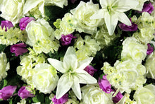 Load image into Gallery viewer, Funeral Flower Arrangement on Stand