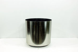 Brushed Aluminum (Silver) Standard Cylindrical Decorative Pots – Cinema ...